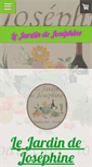 Mobile Screenshot of lejardindejosephine.fr